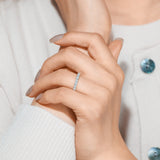 Brilliant-Cut Diamond Eternity Band