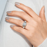 Geometric Diamond Ring