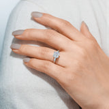 Square Cut Diamond Ring