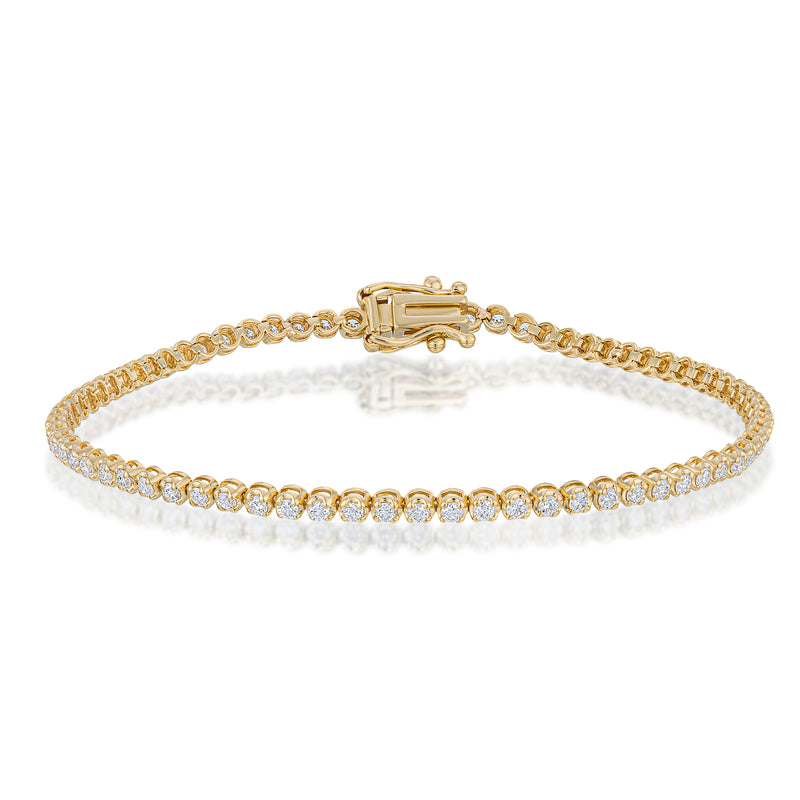 Diamond Tennis Bracelet | White Gold