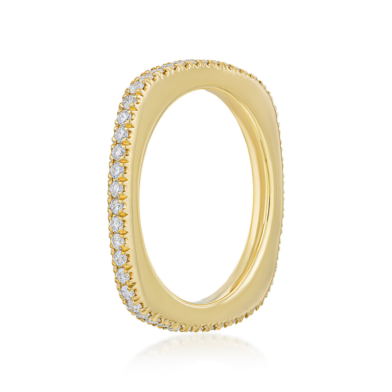 Square Stack Rings Square Stack Rings | Yellow Gold – Lynne Mercein Fine Jewelry